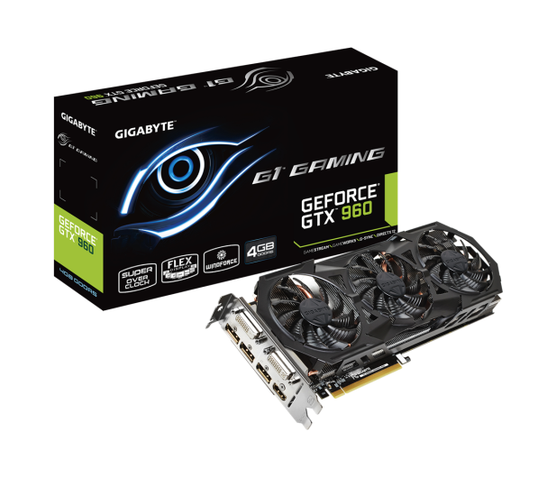 Gigabyte GeForce GTX 960 4096MB 128bit Gaming G1 - 231754 - zdjęcie
